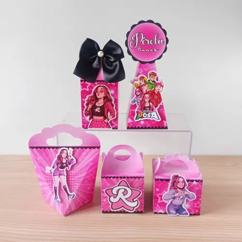 Kit 15 Caixas Emily Vick os Rosas Personalizadas