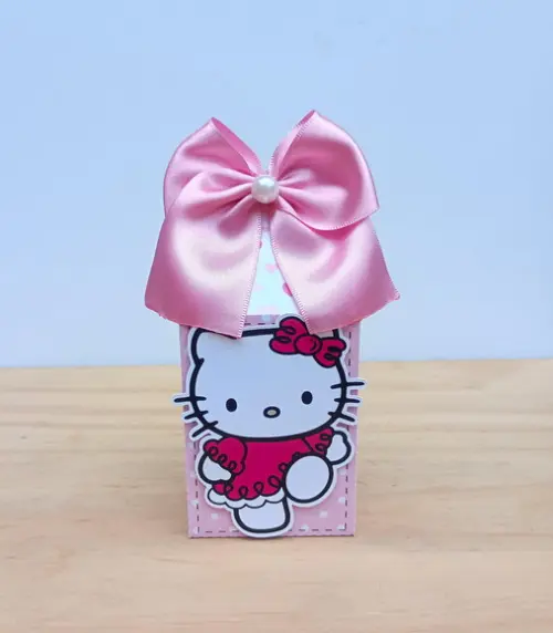 Kit 15 Caixas Hello Kitty Personalizadas