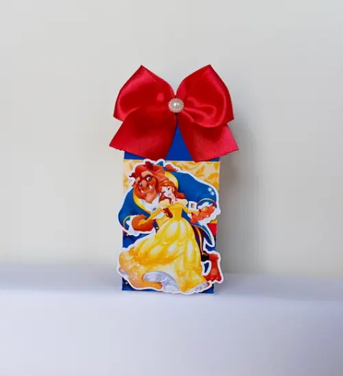 Kit 15 Caixas Personalizadas a Bela e a Fera