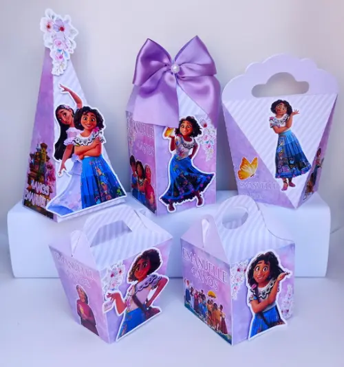 Kit 15 Caixas Personalizadas Encanto