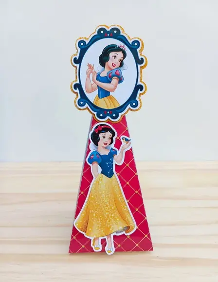 Kit 20 Caixas Branca de Neve Personalizada
