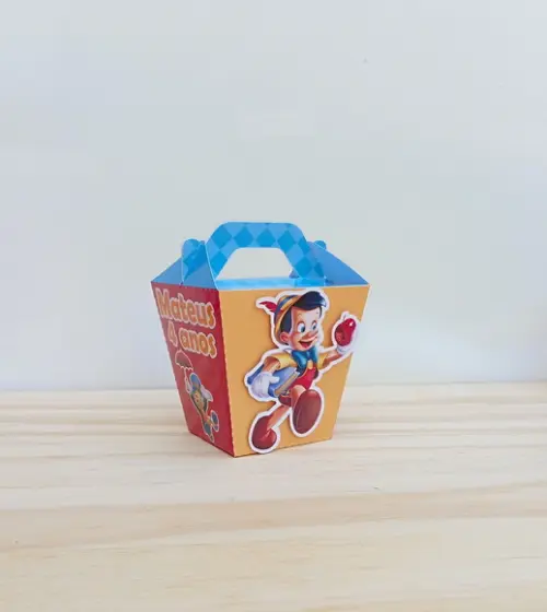 Kit 20 Caixas do Pinóquio Personalizada