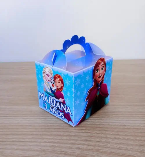 Kit 20 Caixas Frozen Personalizadas