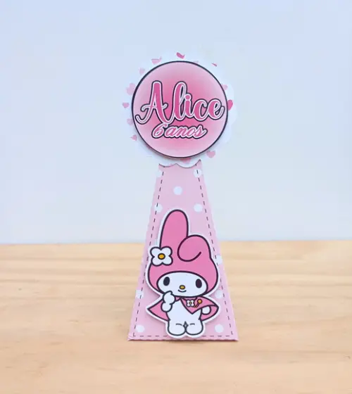 Kit 20 Caixas Hello Kitty Personalizadas
