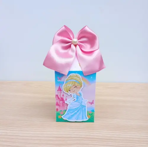 Kit 20 Caixas Princesas Disney Cute Personalizadas