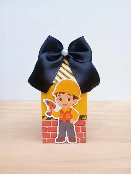 Kit 25 Caixas Construção Personalizadas