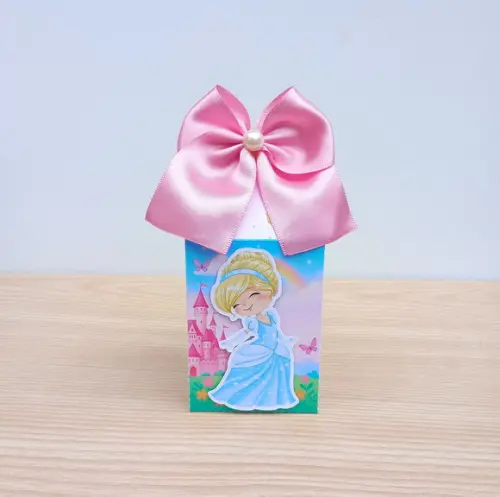 Kit 30 Caixas Princesas Disney Cute Personalizadas