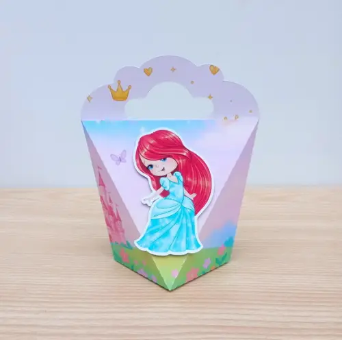 Kit 40 Caixas Princesas Disney Cute Personalizadas