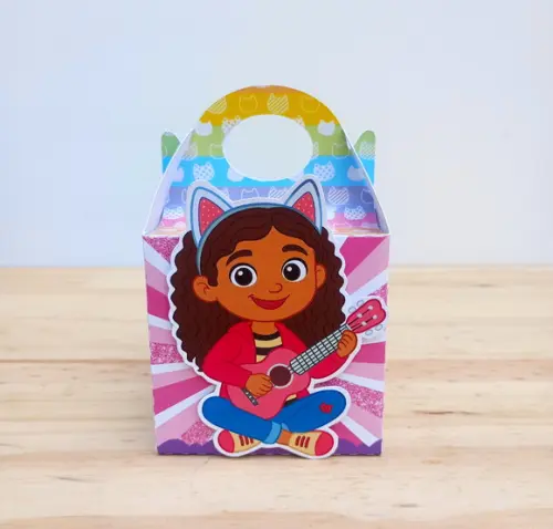 Kit 50 Caixas a Casa Mágica da Gabby Personalizadas