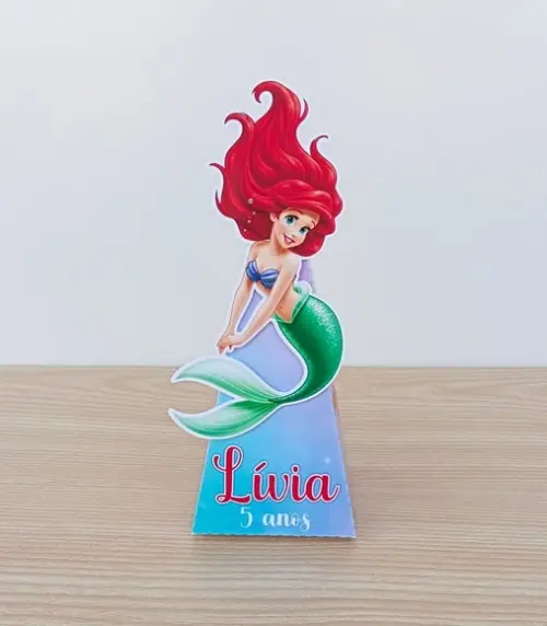 Lembrancinha Ariel Caixa Pirâmide Personalizada