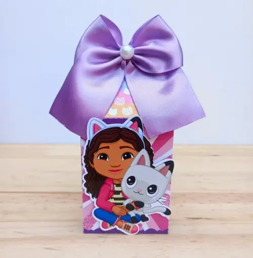Lembrancinha Caixa Milk a Casa Mágica da Gabby