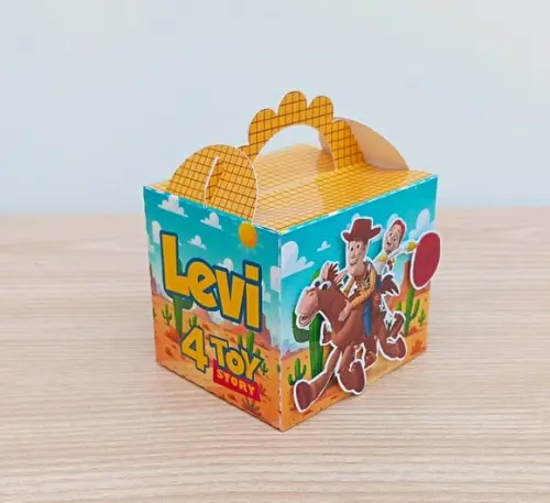 Lembrancinha Toy Story Caixa Lanchinho Personalizada