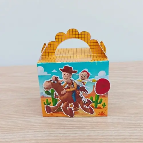 Lembrancinha Toy Story Caixa Lanchinho Personalizada