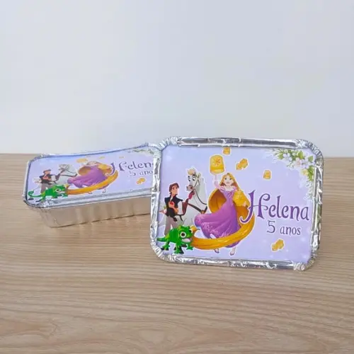 Marmita Enrolados Rapunzel Personalizada