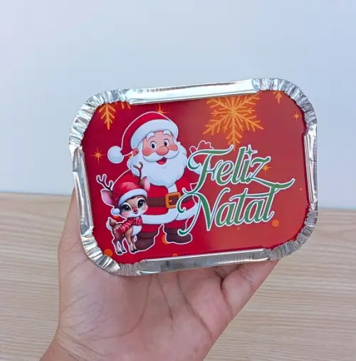 Marmita de Natal Personalizada