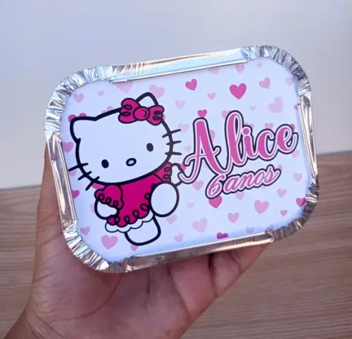 Marmita Hello Kitty Personalizada