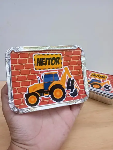 Marmita Personalizada Tema Capivara- Lembrancinha Capivara