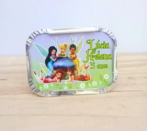 Marmita Tinker Bell - Disney Fadas Personalizada