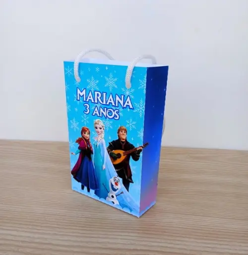 Sacolinha Frozen Personalizadas P