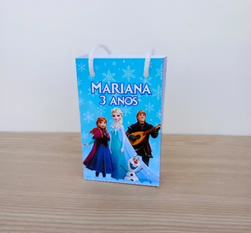 Sacolinha Frozen Personalizadas P