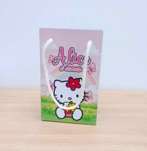 Sacolinha Hello Kitty Personalizadas P