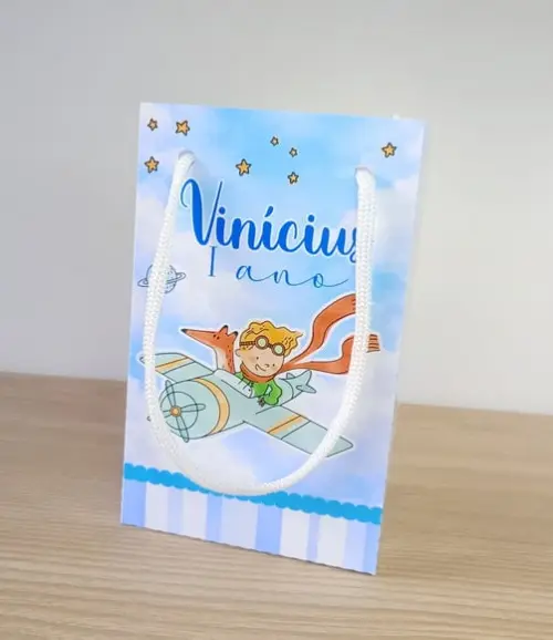 Sacolinha Pequeno Príncipe Personalizada P