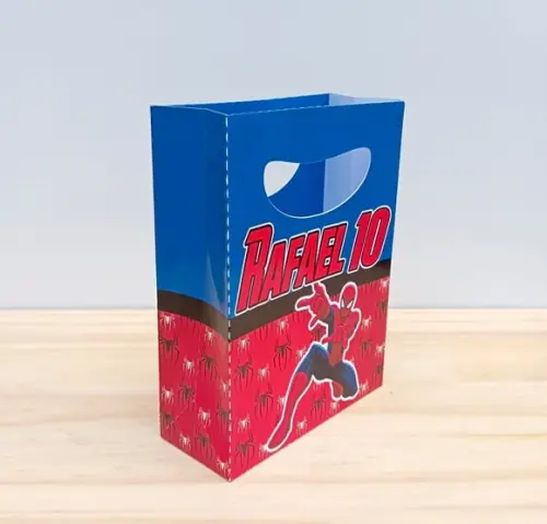 Sacolinha Personalizada Homem Aranha