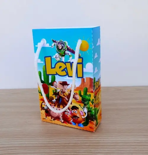 Sacolinha Toy Story Personalizada P