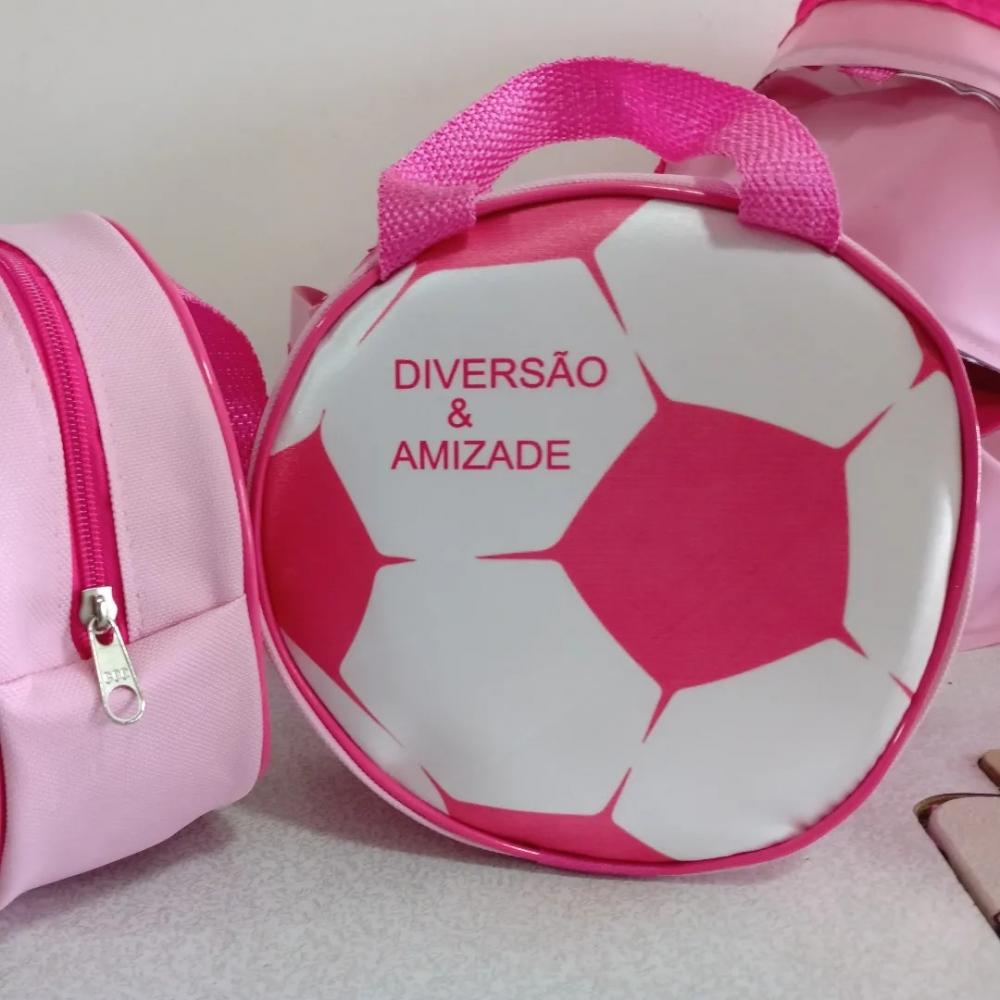Bolsa Personalizada Bola de Futebol - lembrancinha de aniversario
