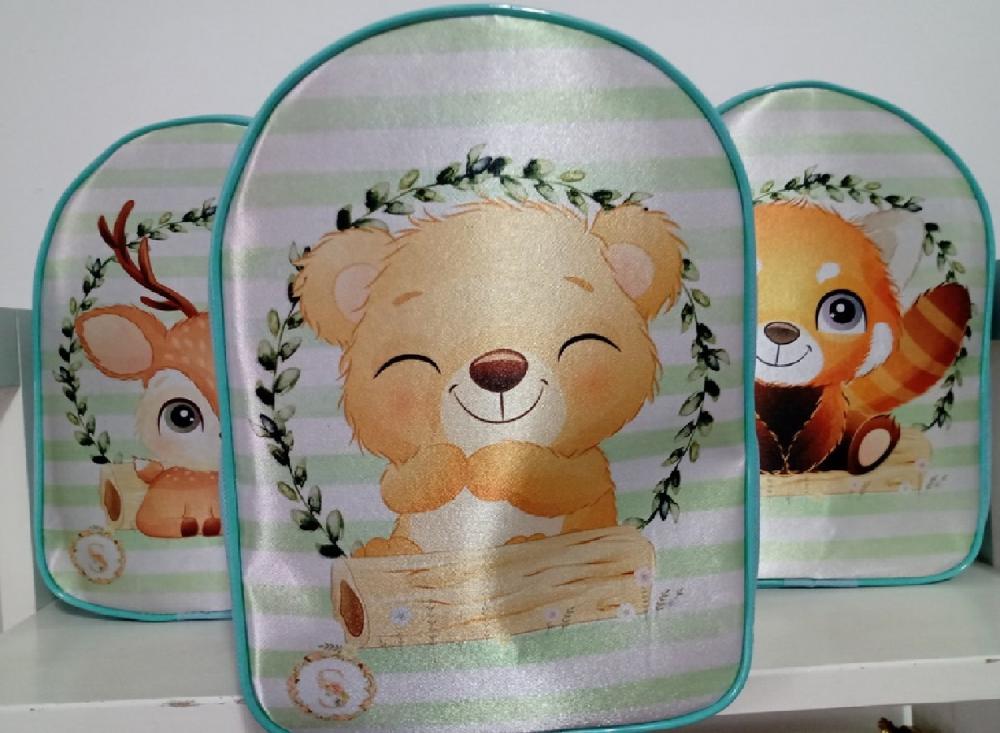 Mochila Floresta ou Bosque Encantado - Lembrancinha de Aniversár
