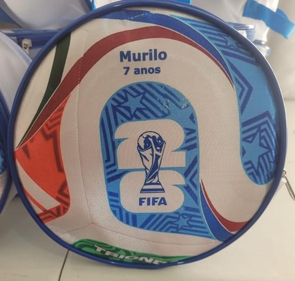 Bolsa Redonda Bola de Futebol