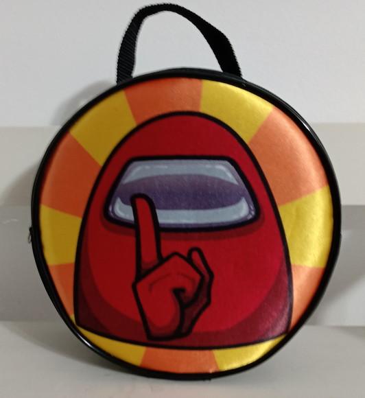 Bolsa Redonda Among Us 19x19x7