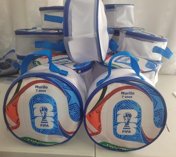 Bolsa Redonda Bola de Futebol