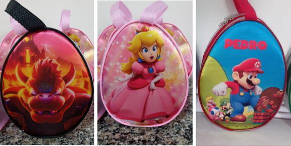 Bolsinha Oval Super Mário Bross