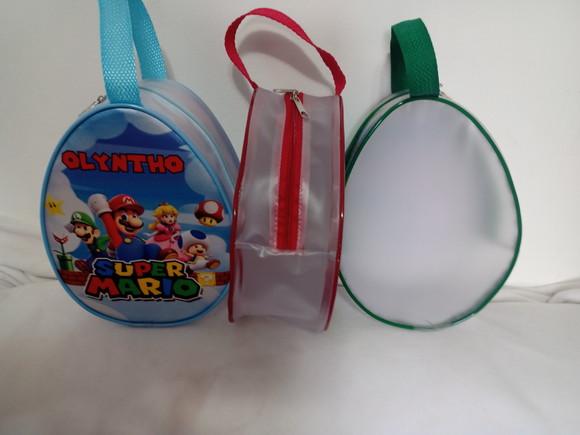 Bolsinha Oval Super Mário Bross