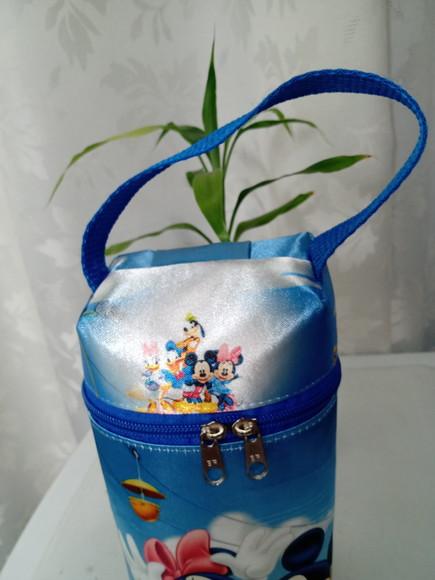 Estojo para Canetas ou Lápis de Cor Mickey e Turma - Brind