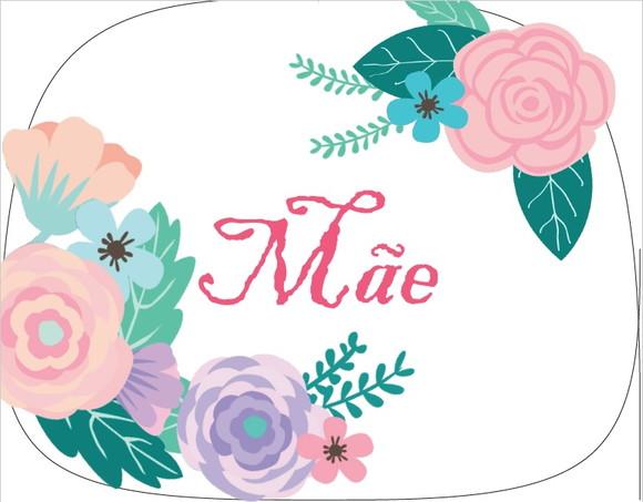Maxi Necessaire Oval Dia das Mães