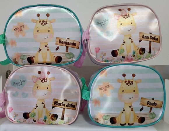Maxi Necessaire Oval Girafinha