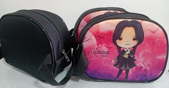 Maxi Necessaire Personalizada Wandinha Família Addans