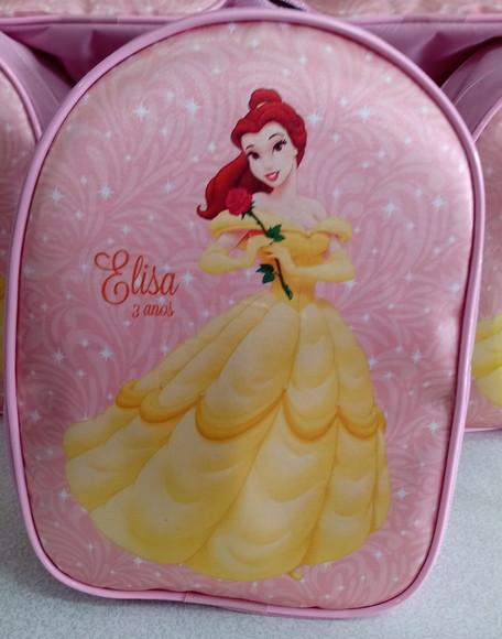 Mochila Personalizada a Bela e a Fera