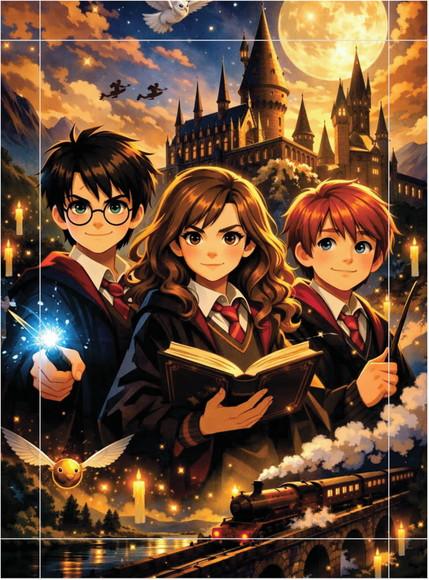 Mochila Personalizada Harry Potter