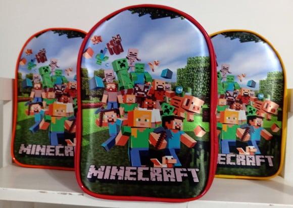 Mochila Personalizada Minecraft