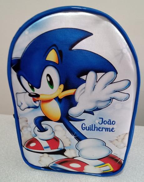 Mochila Personalizada Sonic