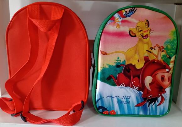Mochila Personalizada Rei Leão