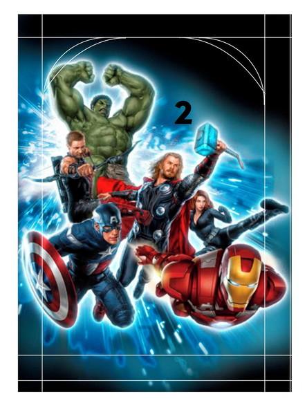Mochila Personalizada Vingadores