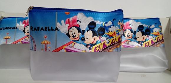 Necessaire Personalizada Mickey e Turma