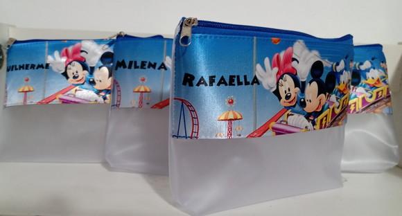 Necessaire Personalizada Mickey e Turma