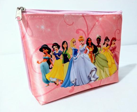 Necessaire Personalizada Princesas 21x17