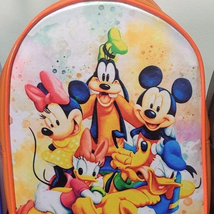 Mochila Personalizada Mickey e Turma
