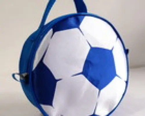 Bolsa Personalizada Bola de Futebol - lembrancinha de aniversario